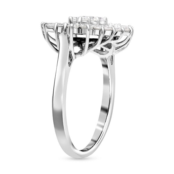 I1 GH SGL zertifizierter Diamant-Boot-Ring - 2 ct. image number 7