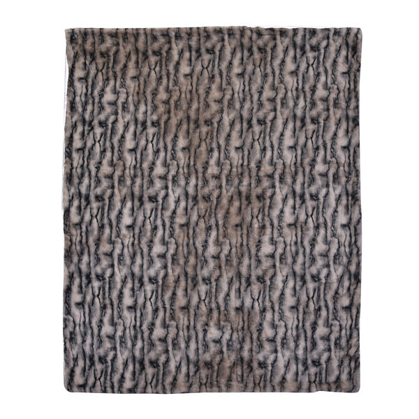 Serenity Night: Luxus Kollektion - Super weiche Kunstfelldecke mit Sherpa Futter, 150x200 cm, Polarfuchs Beige