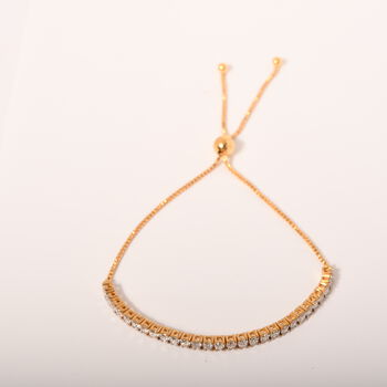 LUXURIANT SI-GH Labor Diamant flexibles Armband, 19cm - 2 ct.