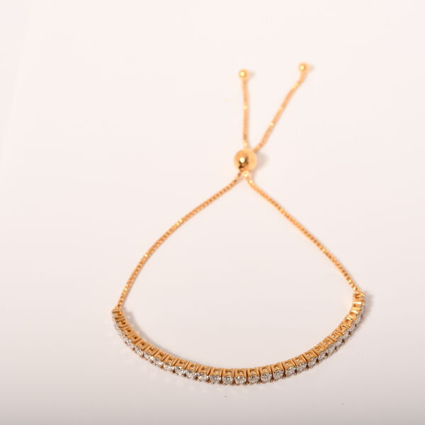 LUXURIANT SI-GH Labor Diamant flexibles Armband, 19cm - 2 ct. image number 2