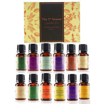 The 5th Season - 12er-Set &auml;therische Massage&ouml;le, 10 ml