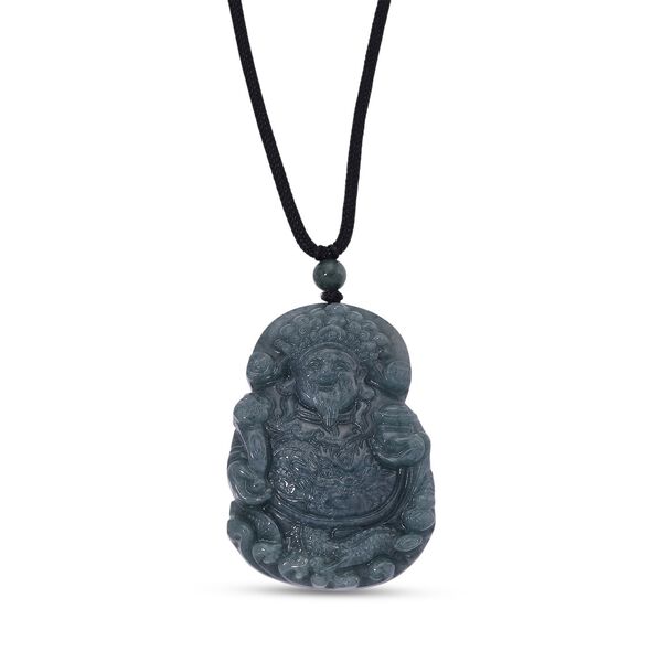 EXTREM SELTEN - Natürlicher Olmek Jadeit Guan Yu Halskette Flexibles cm ca. 155.00 ct image number 0