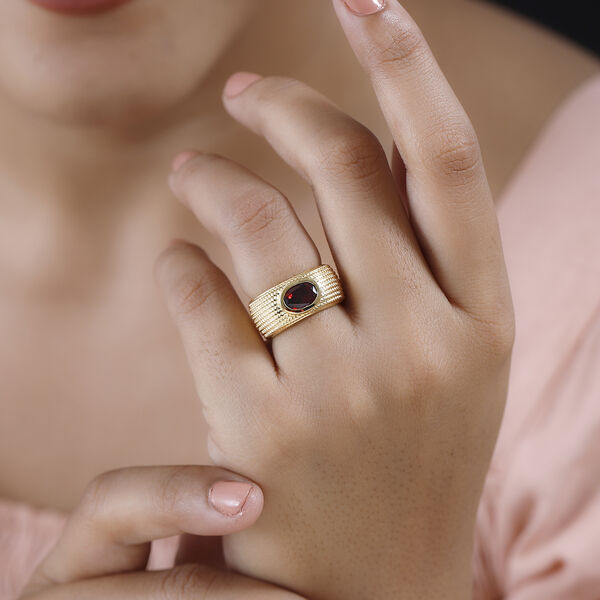 Roter Granat-Ring image number 3