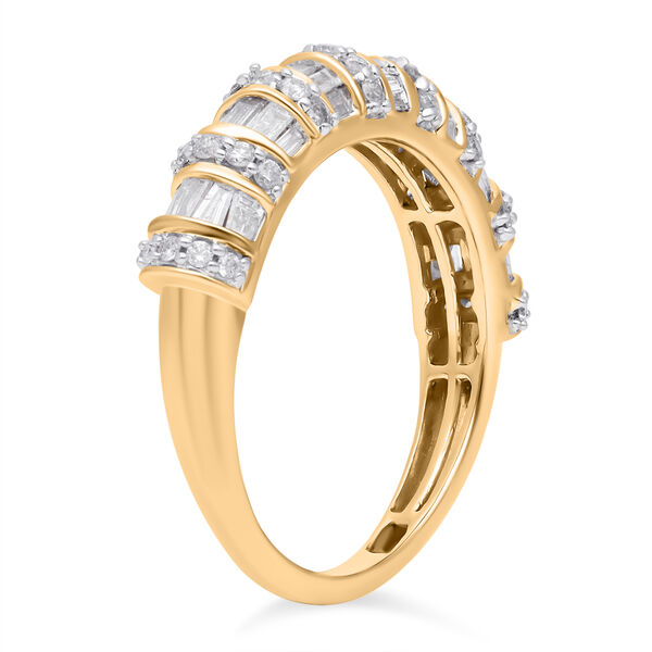 LUXORO SGL zertifizierter I1 Diamant-Ring in 585 Gelbgold - 1 ct. image number 6