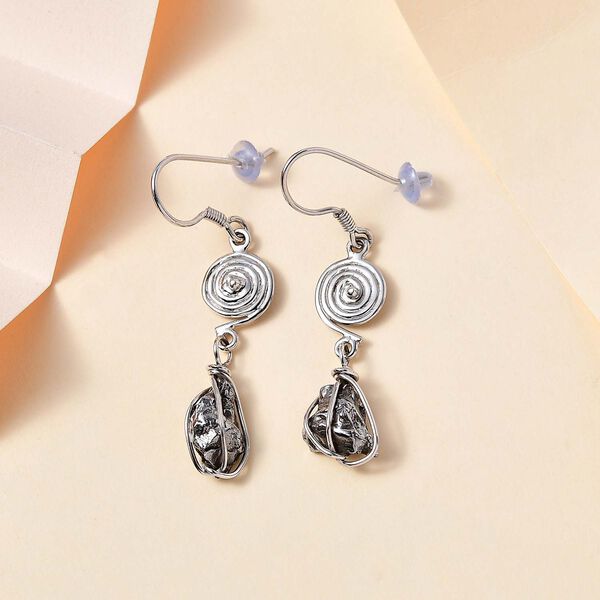 Meteorit Ohrringe - 16,77 ct. image number 2