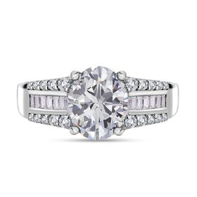 Moissanit Ring - 3,21 ct.