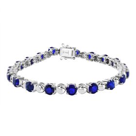 Tansanisches blaues Spinell-Armband
