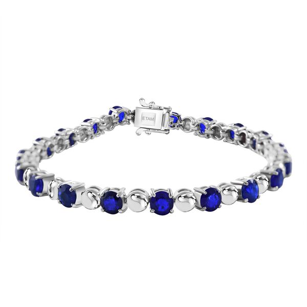 Tansanisches blaues Spinell-Armband