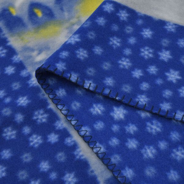 Fleecedecke mit Weihnachtsmuster, Mehrfarbig image number 2