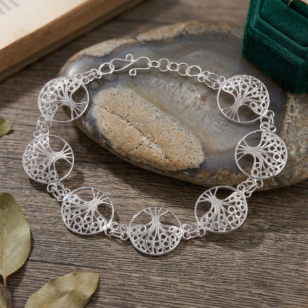 Royal Bali 925 Silber Armband ca. 20 cm ca. 8,29g image number 1