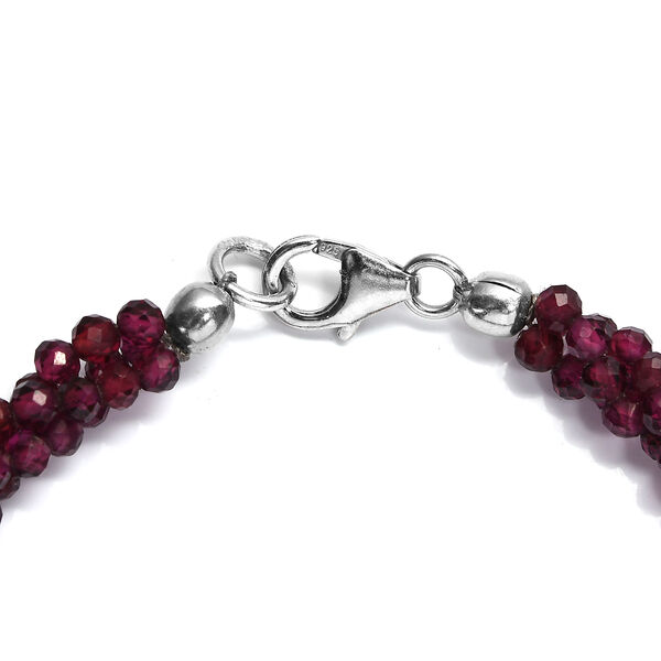 Rhodolith Granat-Armband, 19 cm - 40,73 ct. image number 4