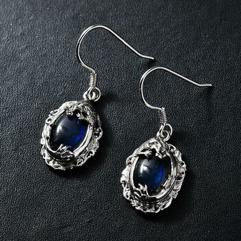 AAA Labradorit Ohrringe - 14,11 ct.