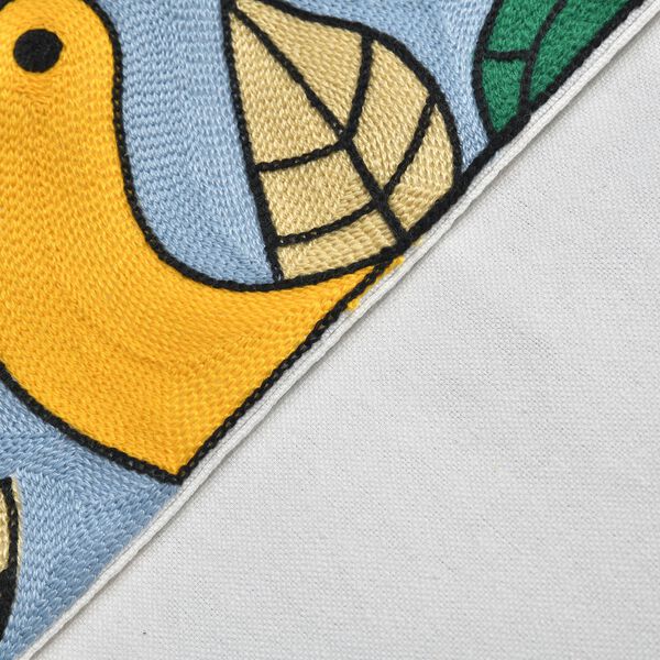 Besticktes Kissenbezug mit Rei&szlig;verschluss, Frida Kahlo image number 5