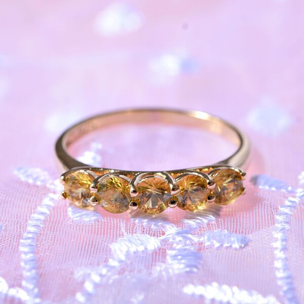 AA gelber Saphir-Ring - 1,75 ct. image number 8