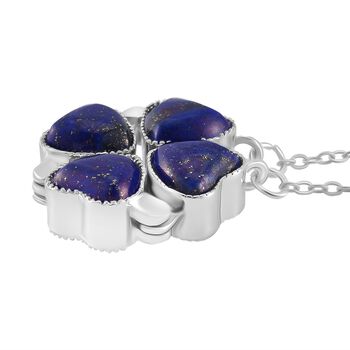 Lapislazuli und blaues Kristall 2-Wege-Schmuckset