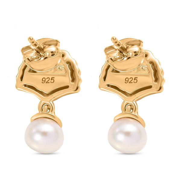 S&uuml;&szlig;wasser Perle-Ohrringe image number 5