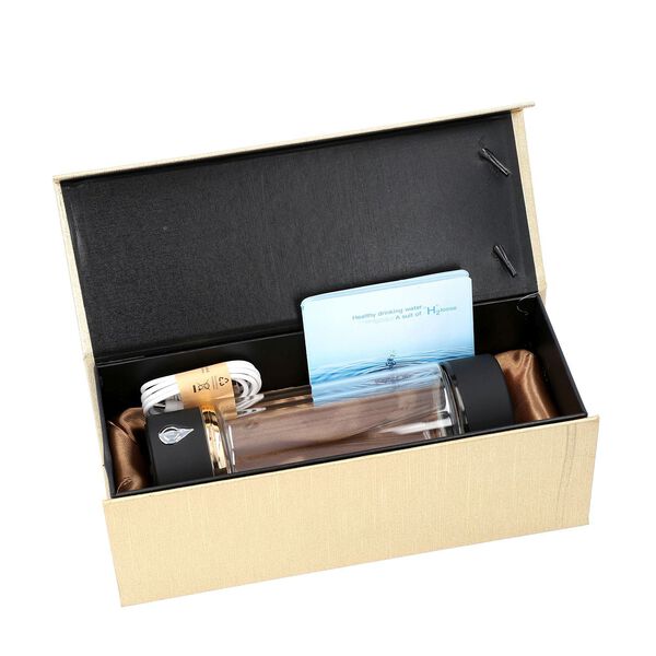 SPE Hydrogener Wasserstoff Wassergenerator 380ml, Größe 7x21 cm schwarz image number 7