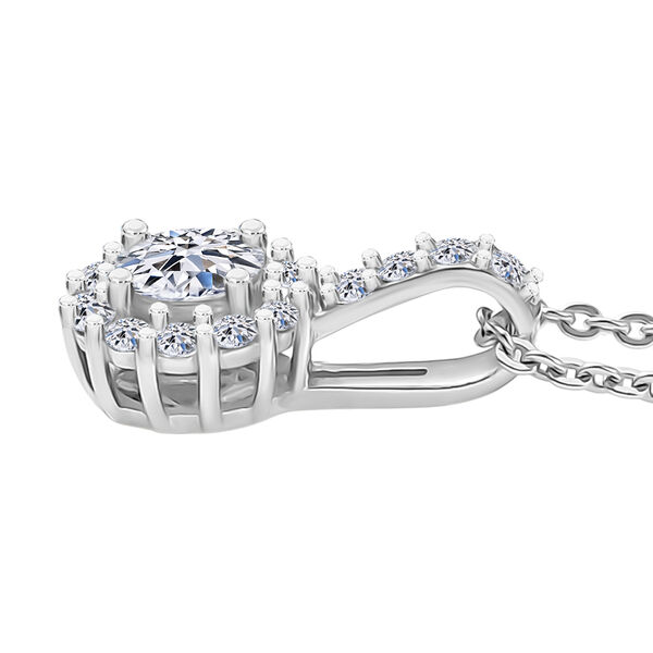 LUXURIANT DIAMOND - Lab Grown Diamant SI-GH Schmuckset ca. 50 cm 925 Silber rhodiniert ca. 0.45 ct image number 3