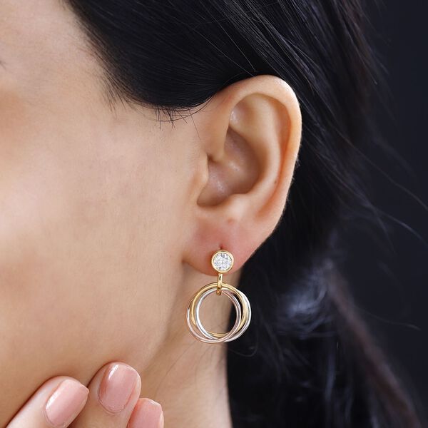 Moissanit Ohrringe - 0,84 ct. image number 10