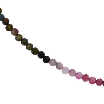 Multi-Turmalin 45cm Halskette - 50 ct.