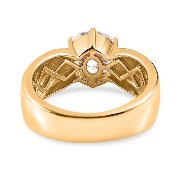 Moissanit Ring - 1,74 ct. image number 6