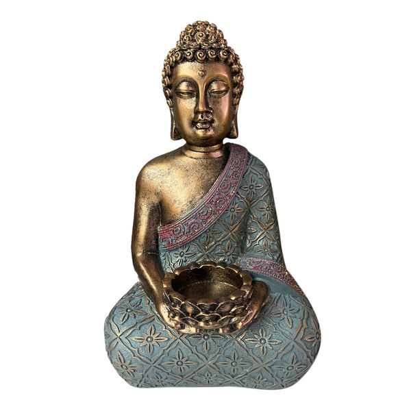 Buddha Harz Dekoartikel, 15,5x13x25,5cm image number 0