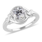 LUSTRO STELLA - feinster Zirkonia-Ring, 925 Silber  ca. 1,83 ct image number 3