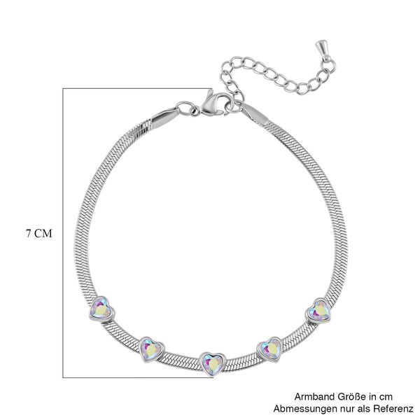 Kristall Armband, 19 cm image number 4