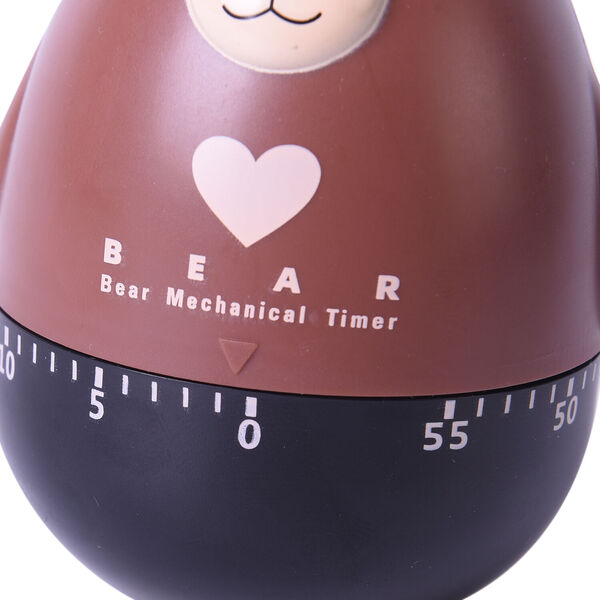 2er-Set B&auml;ren Timern, Wei&szlig; und Braun image number 4