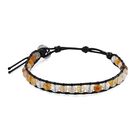 Mehrfarbiger Hämatoid-Quarz Armband ca. Flexibles cm ca. 35,00 ct.