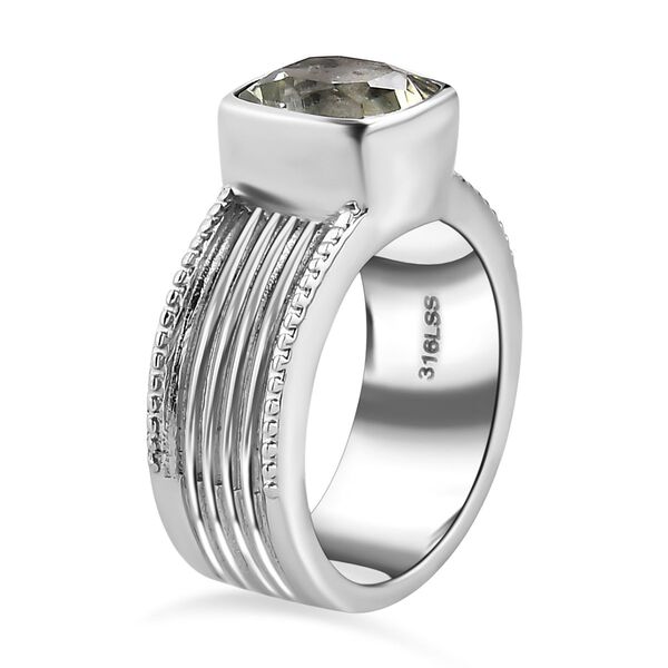 Gr&uuml;ner Amethyst-Ring - 2,20 ct. image number 4