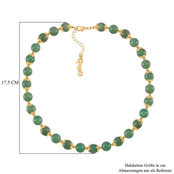 Grüne Aventurin-Halskette, 45 cm - 420 ct. image number 5