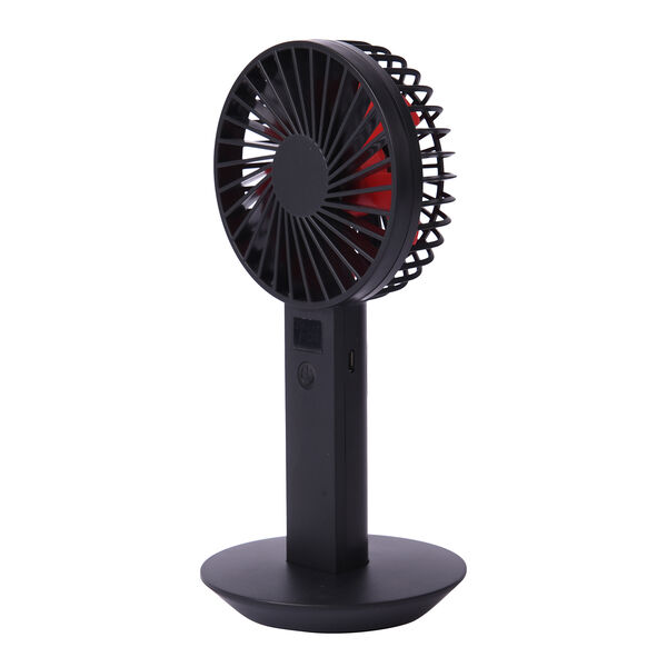 Tragbarer und wiederaufladbarer Mini-Ventilator mit 5 Lüfterflügeln image number 5