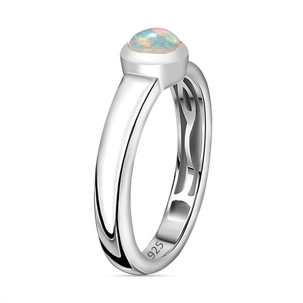 AA natürliches, äthiopisches Welo Opal-Schmuckset, 925 Silber rhodiniert - 1,02 ct. image number 6