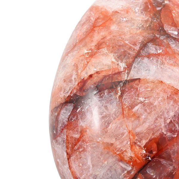 Heated Hämatoid-Quarz Figurine - Medium ca. 1755 cts. image number 4