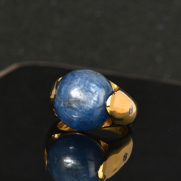 Kyanit und Zirkon Ring - 15,73 ct. image number 3