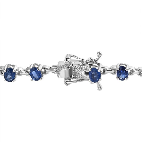 Kyanit Armband ca. 20 cm 925 Silber rhodiniert ca. 5,75 ct. image number 4