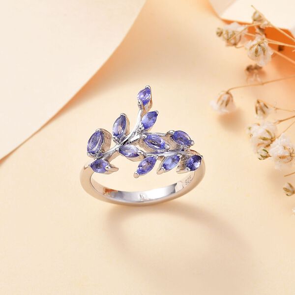 Tansanit Ring - 1,22 ct. image number 2