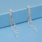 NY Kollektion : 4-Band Ohrhänger, 925 Silber