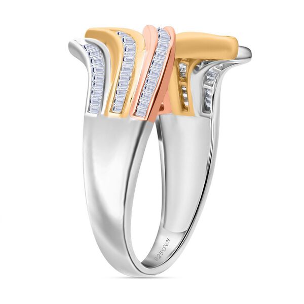 Dreifarbiger Diamant Ring - 0,47 ct. image number 2