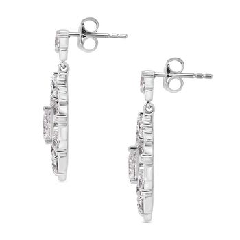 J Francis gefertigt mit SWAROVSKI- Zirkonia Ohrringe