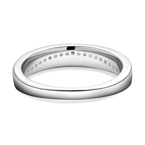 Moissanit-Ring, 925 Silber rhodiniert  ca. 0,25 ct image number 6