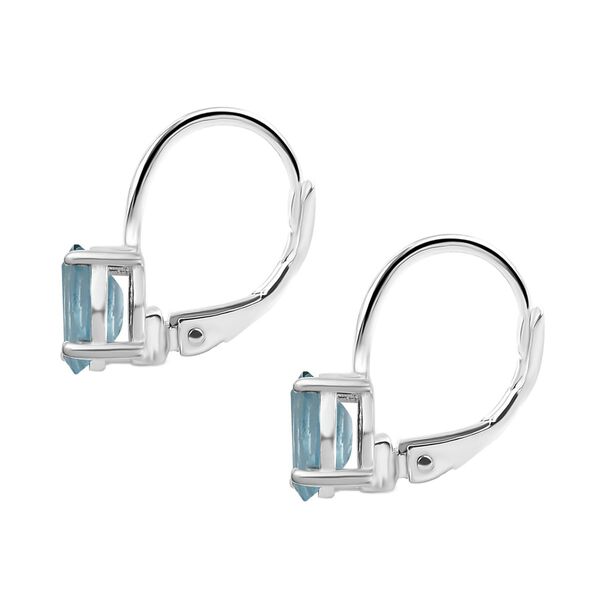Himmelblaue Topas-Ohrhänger - 1,84 ct. image number 4