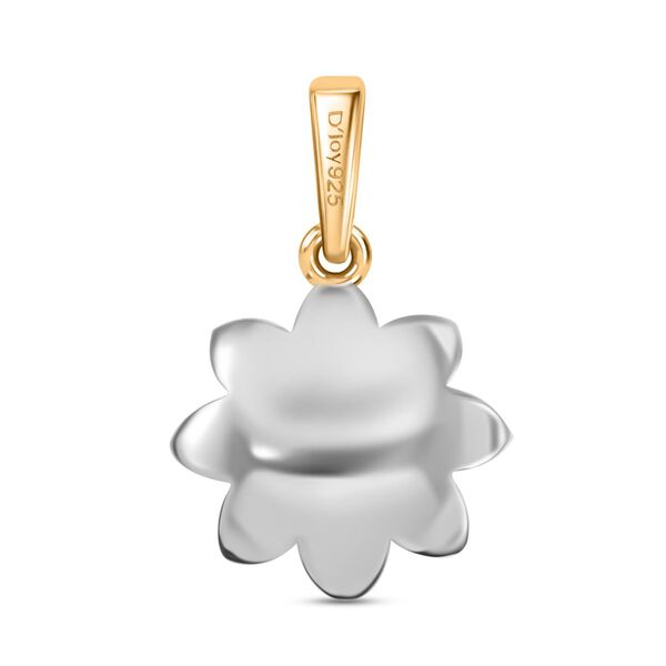 D&rsquo;Joy Moissanit zweifarbiger Anh&auml;nger - 0,43 ct. image number 5