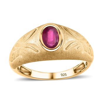 Afrikanischer Rubin-Ring- 0,66 ct.