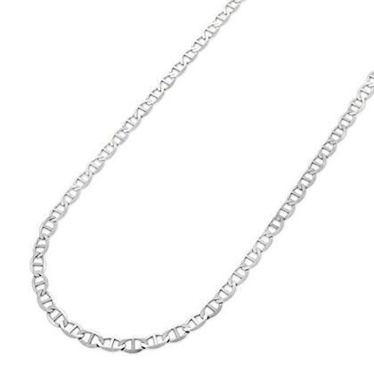 Mariner-Link-Halskette, ca. 60 cm, 925 Silber ca. 2.90g