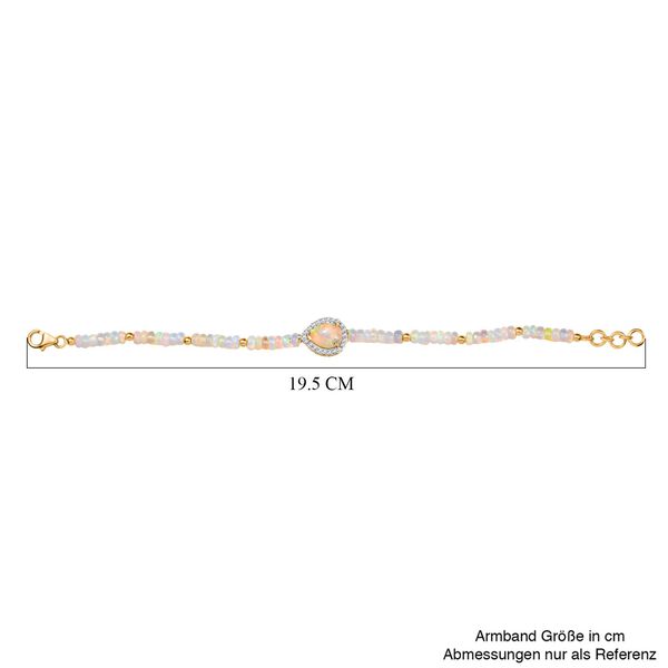 D'Joy AA nat&uuml;rliches, &auml;thiopisches Welo Opal 18cm Armband - 14,66 ct. image number 5