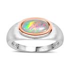 Natürlicher, äthiopischer Welo Opal-Ring - 0,91 ct. image number 4