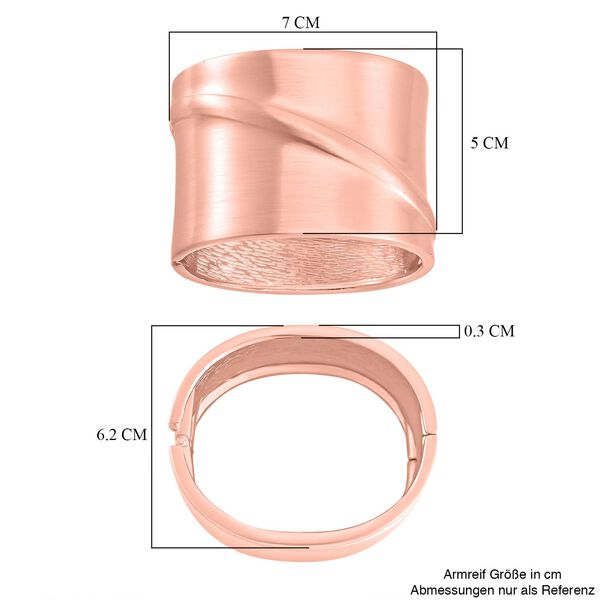 Designer Inspiriert Armreif Roséfarben image number 5