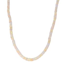 AA Natürliche, äthiopische Welo Opal Halskette, 45+5 cm - 50 ct.